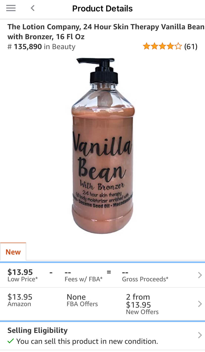 product details